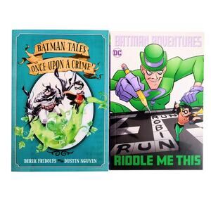 Batman Tales Once Upon A Crime & Batman Adventures Riddle Me This DC Comics Lot